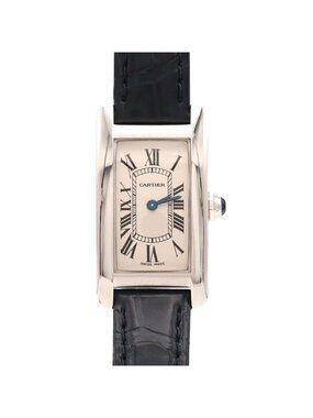 Cartier Tank Women\'s Watch Replacement Band Burgundy Leather Strap 16mm KD8SAAFM Cartier | Accessories | Cartier Tank Womens Watch  main image 2